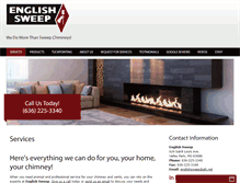 Tablet Screenshot of englishsweep.com
